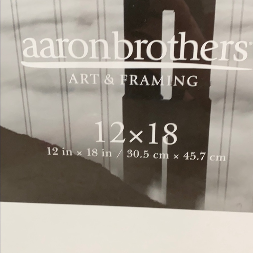 Large Wood Aaron Brothers Frame - Picture 2 of 4